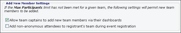 TEAM FUNDRAISING 13 9. In the Participant Settings frame, to prevent participants from editing their individual goal on the Fundraiser Dashboard, do not select Editable Goal.