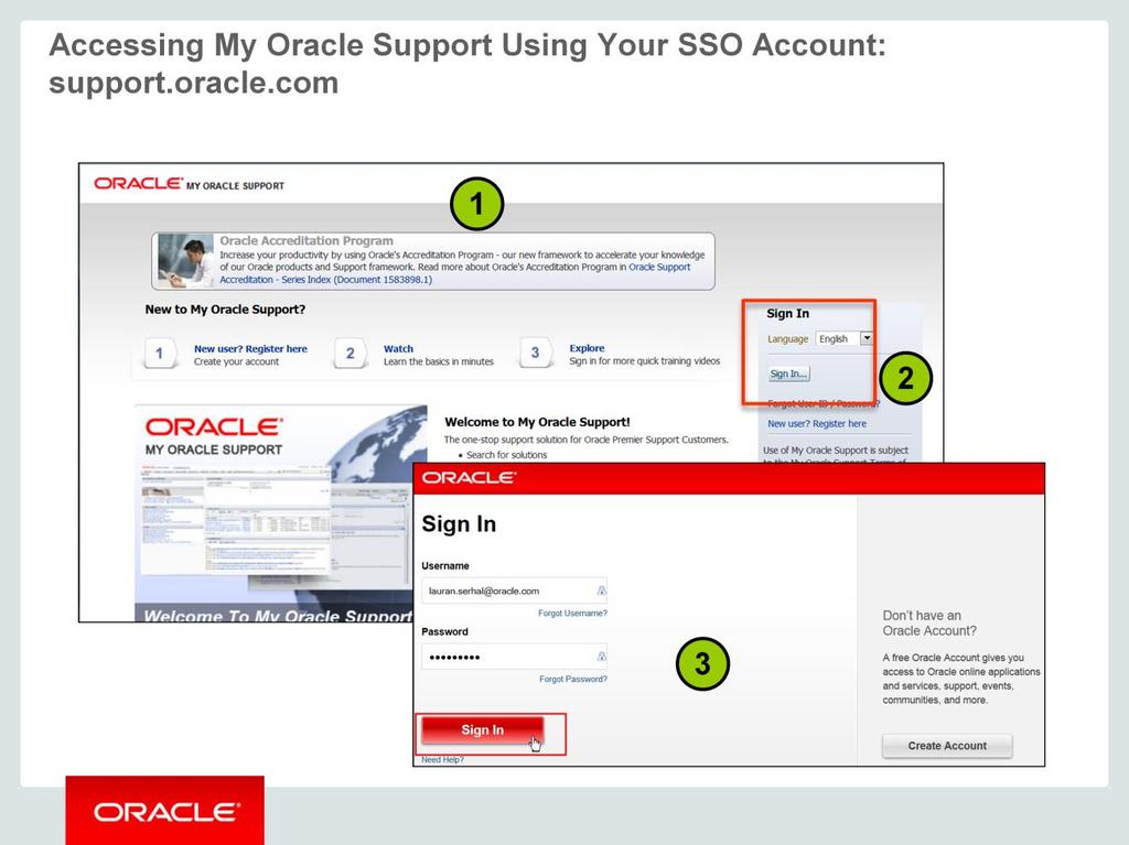In this lesson, you will learn how to access My Oracle Support (MOS) and how to download the Mammoth Bundle Patch and the Mammoth Bundle Installation Instructions. Let's start: 1.