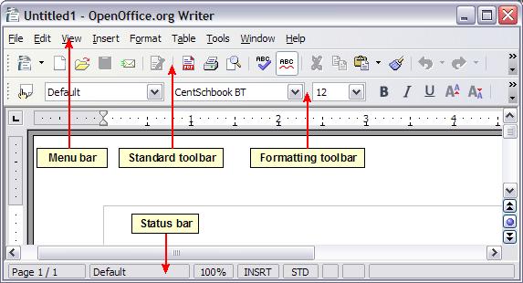 The Writer interface The Writer interface The main Writer workspace is shown in Figure 8.