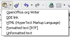 The Writer interface Toolbars Writer has several types of toolbars: docked, floating, and tear-off.