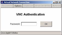 Using Bookmarks Using VNC Bookmarks Step 1 Click the VNC bookmark.
