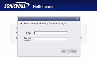 Changing Passwords Before connecting to the new version of NetExtender, users may be required to reset their password by suppling their old password, along with providing and re-verifying a new one.