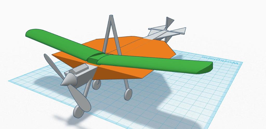 Cut off the end of the roof so it s flat, using the body of the plane as a tool. Duplicate the body of the plane and scale it horizontally.