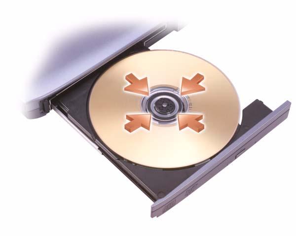 Using Multimedia Playing Media NOTICE: Do not press down on the optical drive tray when you open or close it. Keep the tray closed when you are not using the drive.