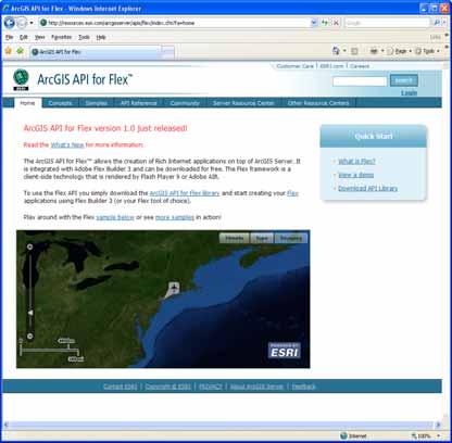 Step 2: Product Home Page Address: http://resources.esri.