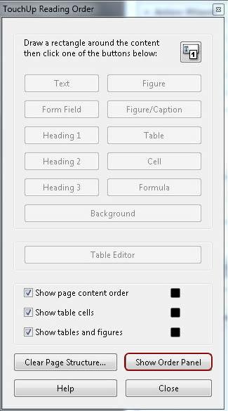 3. The Order Panel should show up in the Navigation Pane on the left side of the