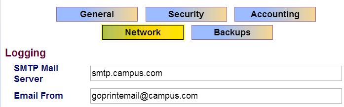 1. System System Policy Network tab 2.