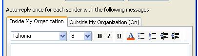 Click Ok Select Send Out of Office auto replies and put a check mark