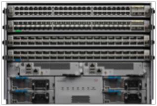 Cisco Nexus 9500 Platform Components Cisco Nexus 9500 Platform Chassis Customers can choose from 4-, 8-, or 16-slot chassis options to