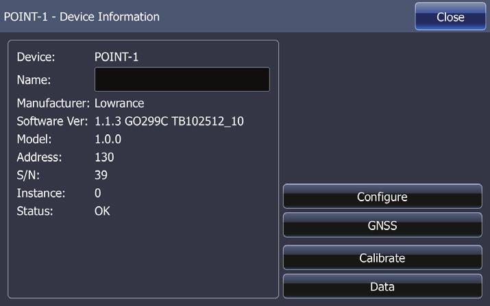 GNSS Configuration The GPS and GLONASS options may be enabled simultaneously, or individually.