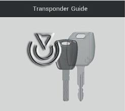 12 TRANSPONDER GUIDE The Transponder Guide contains all the transponder key