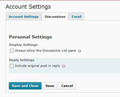 Email Tab Return to Top 1. The third tab on your account settings is Email. To edit your Email settings click on the Email tab. 2.