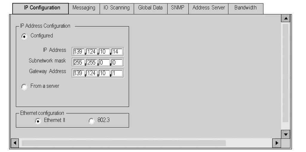 TSX ETY 4103, TSX ETY PORT, TSX WMY 100, and TSX ETY 5103 Configuration of TCP/IP Messaging Introduction In order to use the TSX ETY 4103/5103 module to communicate on Ethernet, it is necessary to
