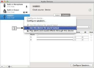 o Audio Device Settings (Mac OS X only) A Move the cursor to Go on the computer screen, and then click Utilities.