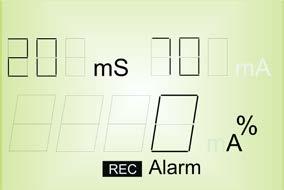 Pre-alarm positive safety setting "Std", contacts are on standby and are not shown on the display. 4-5 (NC) and 6-5 (NA).