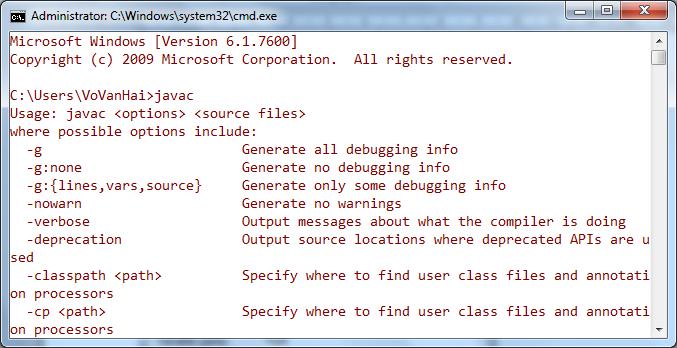Bây giờ bạn có thể build java file với command-line được rồi. Bài 1: Viết chương trình xuất chuỗi ra màn hình 1. Chọn Start Programs Accessories Notepad (Nên dùng Notepad++( http://notepad-plus-plus.