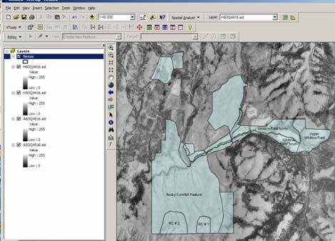 Exercise 5: Import Tabular GPS Data and Digitizing You can create NEW GIS data layers by digitizing on screen with an aerial photograph or other image as a back-drop.
