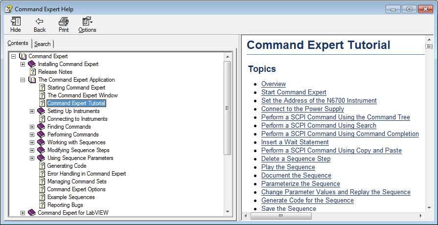 IVI-COM Help Using Command Expert with Non-Keysight Instruments You can use Command Expert with any SCPI instrument that follows the SCPI-99 standard, using the Generic SCPI-99 Instrument command set.