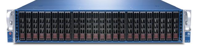 10/100/1000, (1) DB9 console serial port, (1) USB port, (2) 10 GigE ports Storage Maximum configuration: RAID: 24 x 2 TB RAID Certified HDD for 24 TB of RAID storage Default Shipping Configuration: 4