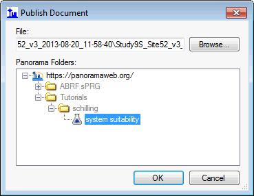 Skyline will create a ZIP archive of the files for your document and upload the ZIP file to panoramaweb.