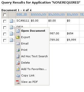 document to your browser favorites list or copy the link, if desired. If the document is a PDF, you can select View as PDF to open the PDF file in Document Display view. Figure 132.