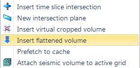 Insert flattened volume. 4.