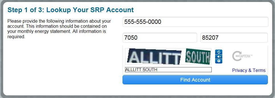 Create Your HEM Account Reminder: Call SRP Connected Home at (602) 236-2951 to assist you with the account setup process. 1. Open a web browser on your computer and go to the website SRPHEM.Consert.