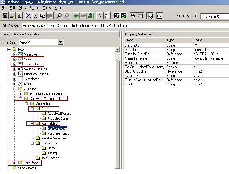 TIMING_EVENT Trigger (periodic), DATA_RECEIVED_EVENT Trigger etc can be defined and assigned to a Runnable.