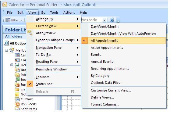 4) Let s start by moving your calendar items, calendar items need to be moved instead of copied.