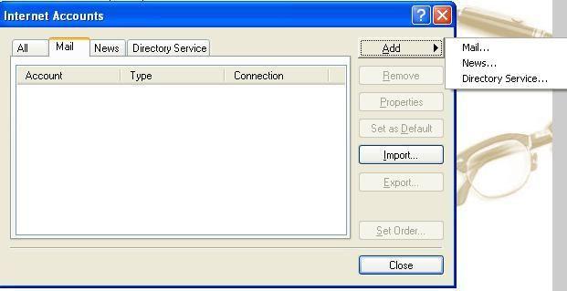 To set up your Outlook Express client (IMAP) 1. Open Outlook or Outlook Express.
