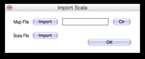 Import Scala Imports scale data created using Scala software. The scale will be imported into the scale slot selected in the microtuning editor. To import your scale data with a.