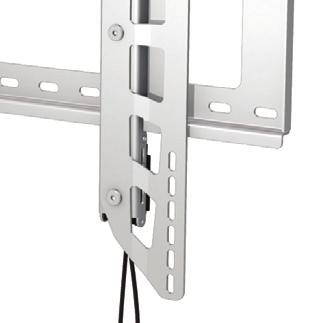 WALL MOUNTS Installation is easy thanks to our Lift-n-Load design Simple wall mounting, complete with high-grade