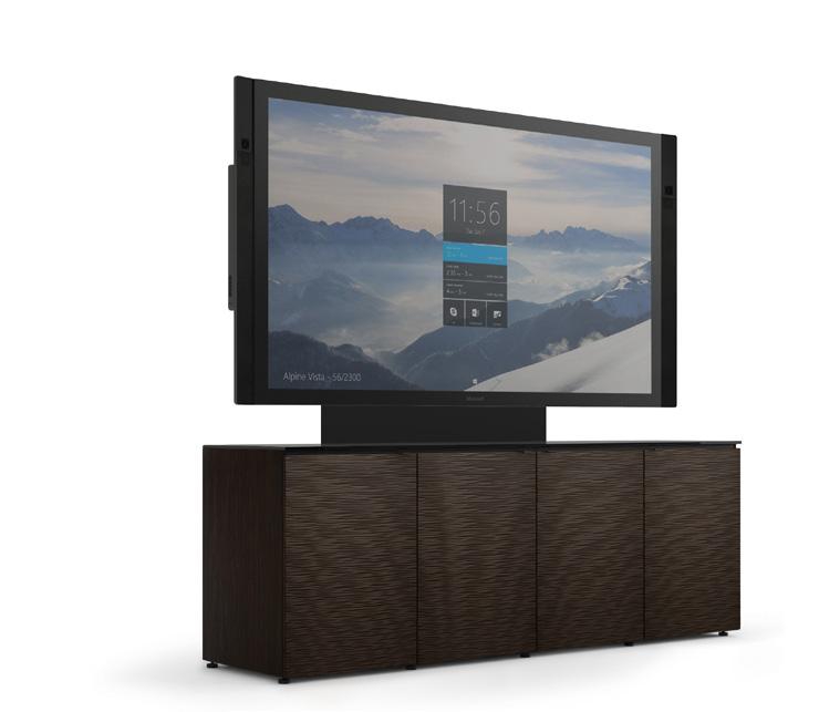 wall MOUNT cabinets ADA COMPLIANT SOLUTIONS Beautiful and strong furniture solutions that integrate the Surface Hub.