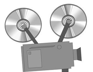 Using the CD or DVD Drive Playing Non-DVD Video Discs To play a video disc, insert the disc into the CD or DVD drive. After a few seconds, the disc automatically starts playing.