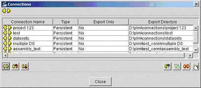 Using NX Remote Manager You can export, add, resend, or refresh the connection from this dialog box. Adding datasets to a remote connection 1. In My Teamcenter, select the dataset. 2.