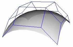 shapes triangular Bézier
