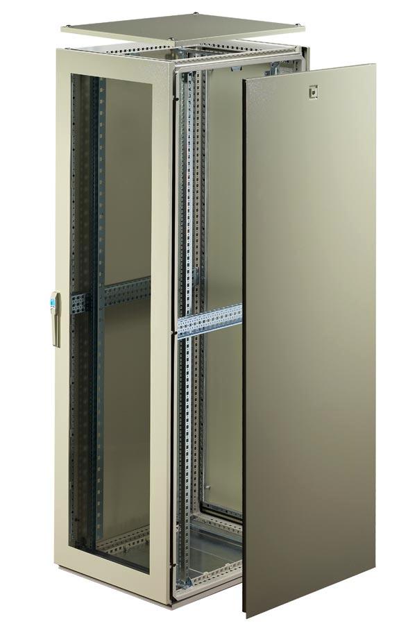 PS MODULAR NETWORK CABINETS Rittal's patented, modular PS 4000 "Perfect System" offers expert solutions for network applications, with the largest amount of usable space installation surfaces