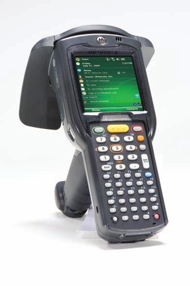 SPECIFICATION SHEET MC3090-Z Business-class handheld RFID reader FEATURES Lightweight, ergonomic pistol grip design Built for all day comfort; reduces user fatigue in read- and scan-intensive