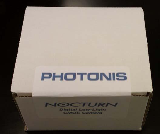 Unpacking the Camera: CAUTION Before getting started it should be noted that the Nocturn XL cameras contains electrostatic sensitive parts and