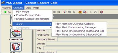 Using the Agent Station Softphone Hang-Up-Call Feature Note Never enable the PBX Option because it makes your PSTN station automatically assign a disposition to each call.