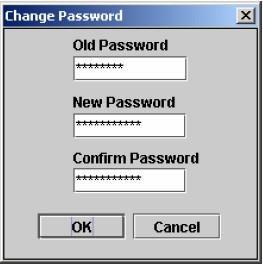 3.10.1 Change Password (Ctrl + W) User can reset his/her password any time through this option, after successful updating new password becomes effective immediately.