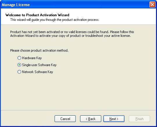 Installation and Activation Activating Single User Edition You can activate Label Gallery automatically through the Activation Server or manually through the activation Key Number Activation Web site.