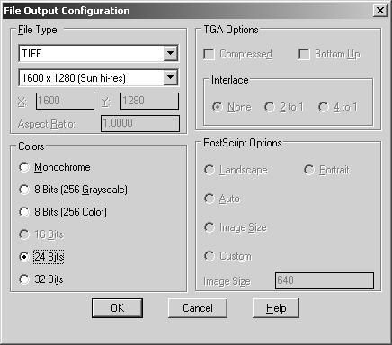 It s a Material World After All When we are ready to finalize the Rendering and then output the rendering to a file, we can change the Destination to File and then select More Options to set