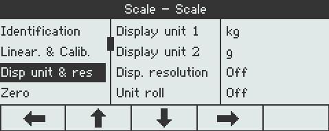6.2.2 Display in the menu Menu items are displayed together with their context. 1 3 4 2 5 1 Menu items; the selected menu item is highlighted 2 Scroll flag, like, e.g., the scroll bar of your PC 3 Sub-menu items 4 Menu info line, i.