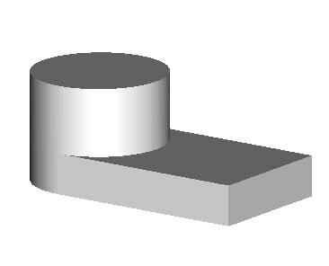 Click on the Flip Direction button to reverse the direction of extrusion (upward) as shown below. 13.