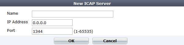 Security Profiles ICAP Enable Request Processing Select to enable request processing.