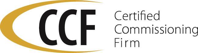 Candidate Manual Certified Commissioning Firm (CCF) Program Building Commissioning Certification Board 1600 NW Compton