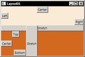 HorizontalAlignment='Left'>Left</Button> <Button HorizontalAlignment='Right'>Right</Button> <Button HorizontalAlignment='Stretch'>Stretch</Button> </StackPanel> <StackPanel Orientation='Horizontal'