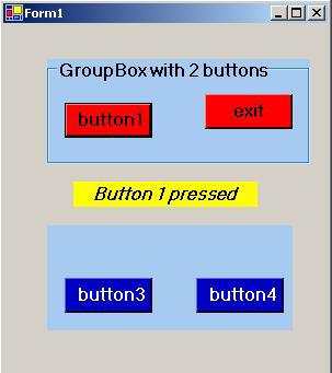 of button 1 Panel