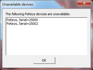 PoKeys Pulse engine states even when configuration dialog is closed.